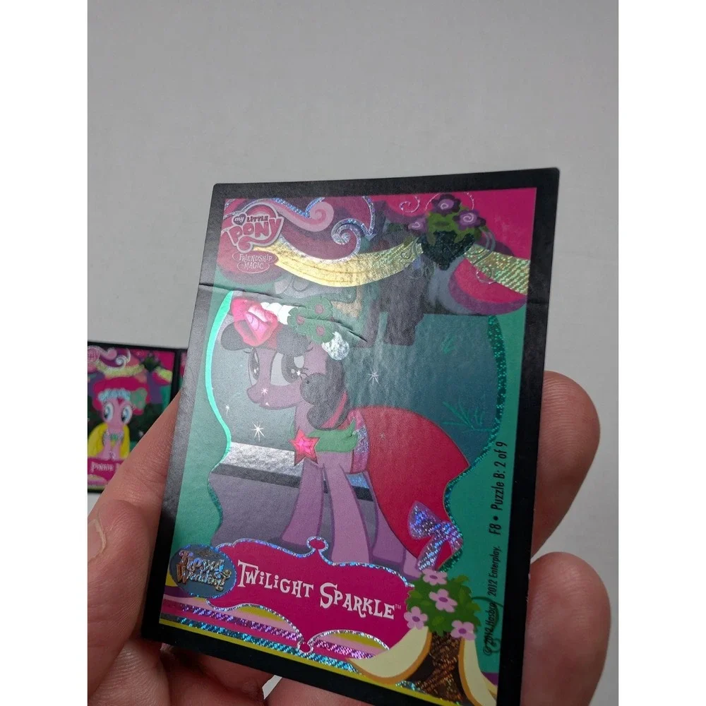 My Little Pony Royal Wedding‎ Card Puzzle Lot Foil 7/9 MP HP